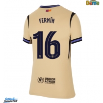 Barcelona Fermin Lopez #16 Bortedrakt Dame 2025-26 Kortermet
